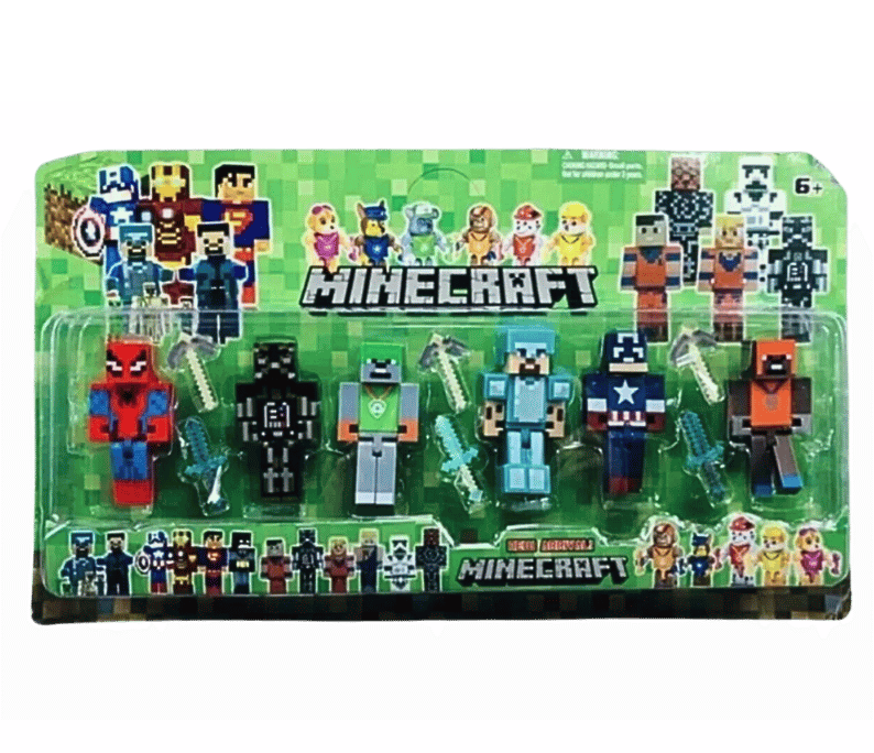 Minecraft 6'lı Set